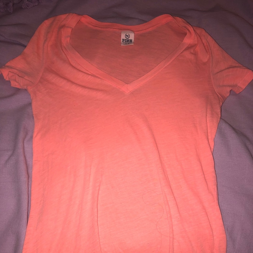 PINK | Victoria’s Secret | V-Neck | Coral